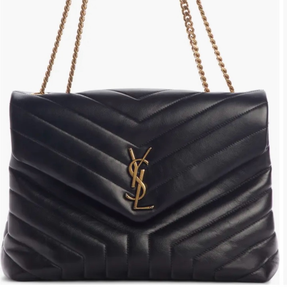 Saint Laurent Medium Loulou Matelasse Leather Shoulder Bag